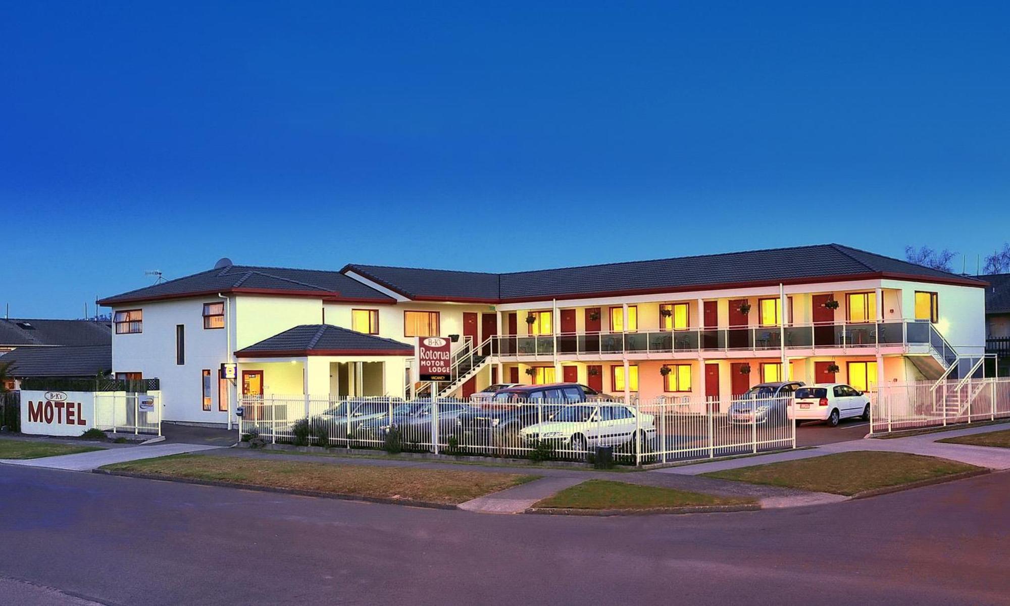 Bk'S Rotorua Motor Lodge Esterno foto